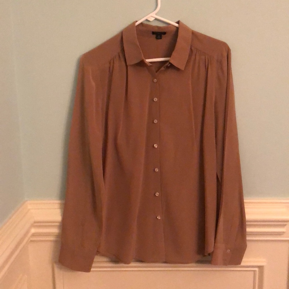 Ann Taylor size 10 silk blouse